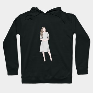 fashionable lady Hoodie